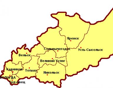 Alla storia del distretto di Totemsky Un estratto che caratterizza il distretto di Totemsky
